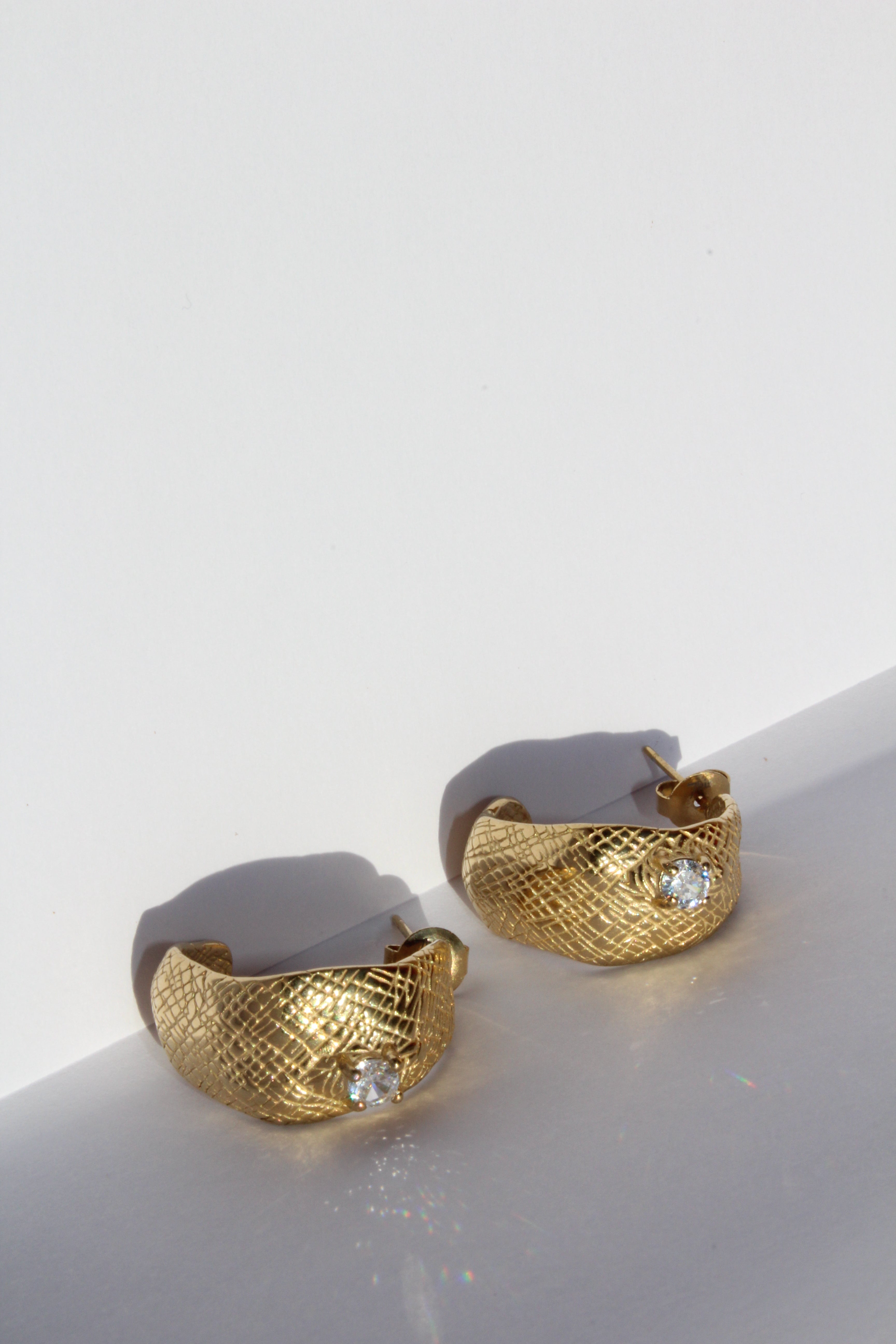 Gold Hoop Earrings